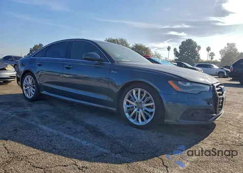 2012 Audi A6 Prestige из США, поврежденный, VIN WAUHGAFC3CN135886